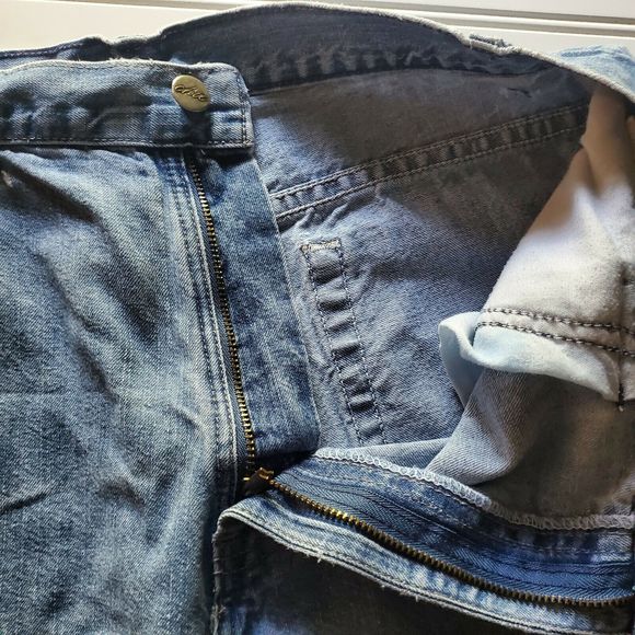 vintage 80's high waisted mom jean shorts sz 30 12 - Picture 2 of 6